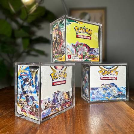 Pokemon Acrylic Booster Box Case