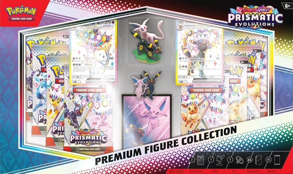 Pokemon Prismatic Evolutions Premium Figure Collection - SV: Prismatic Evolutions (PRE)